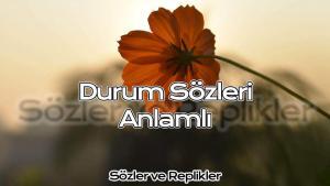 Durum Sözleri Anlamlı