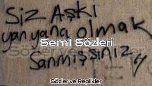 Semt Sözleri