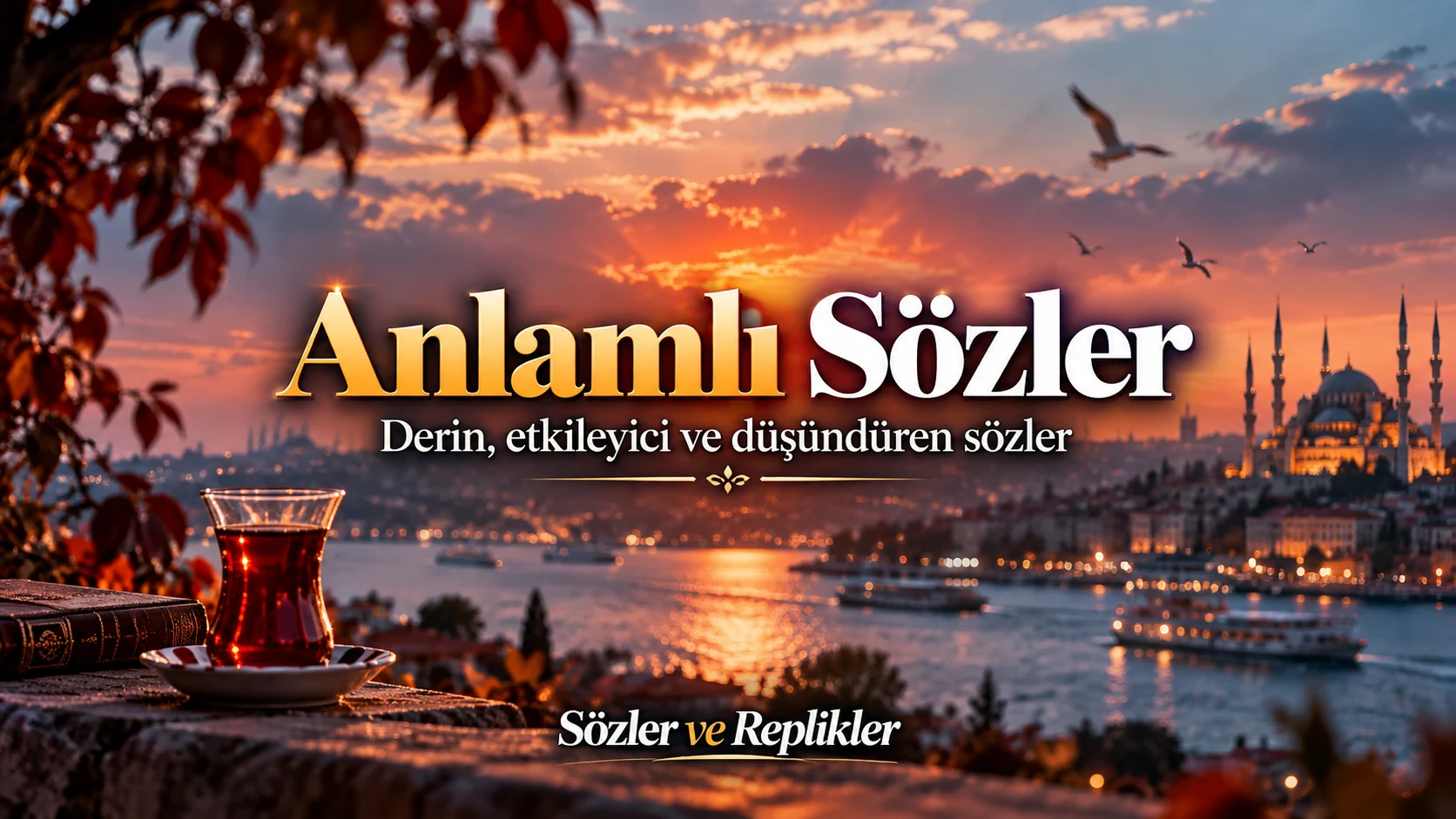 Anlamlı sözler – derin, etkileyici ve düşündüren sözler
