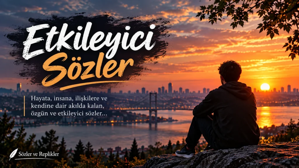 Etkileyici Sözler – hayata, insana ve ilişkilere dair akılda kalan özgün sözler