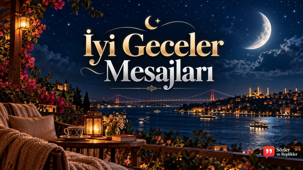 İyi Geceler Mesajları – kısa, romantik ve resimli gece dilekleri
