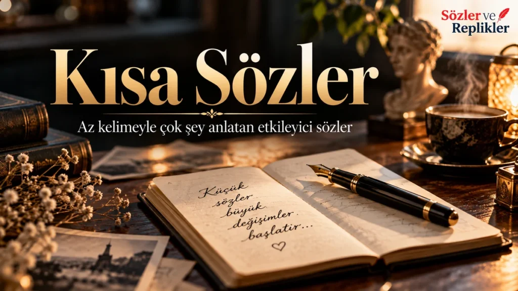 Kısa Sözler – az kelimeyle çok şey anlatan etkileyici ve anlamlı sözler
